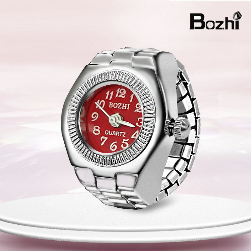 Wholesale [Ring watch] new hot creative alloy shell finger watch lovers foreign trade new men and women manufacturers direct batch