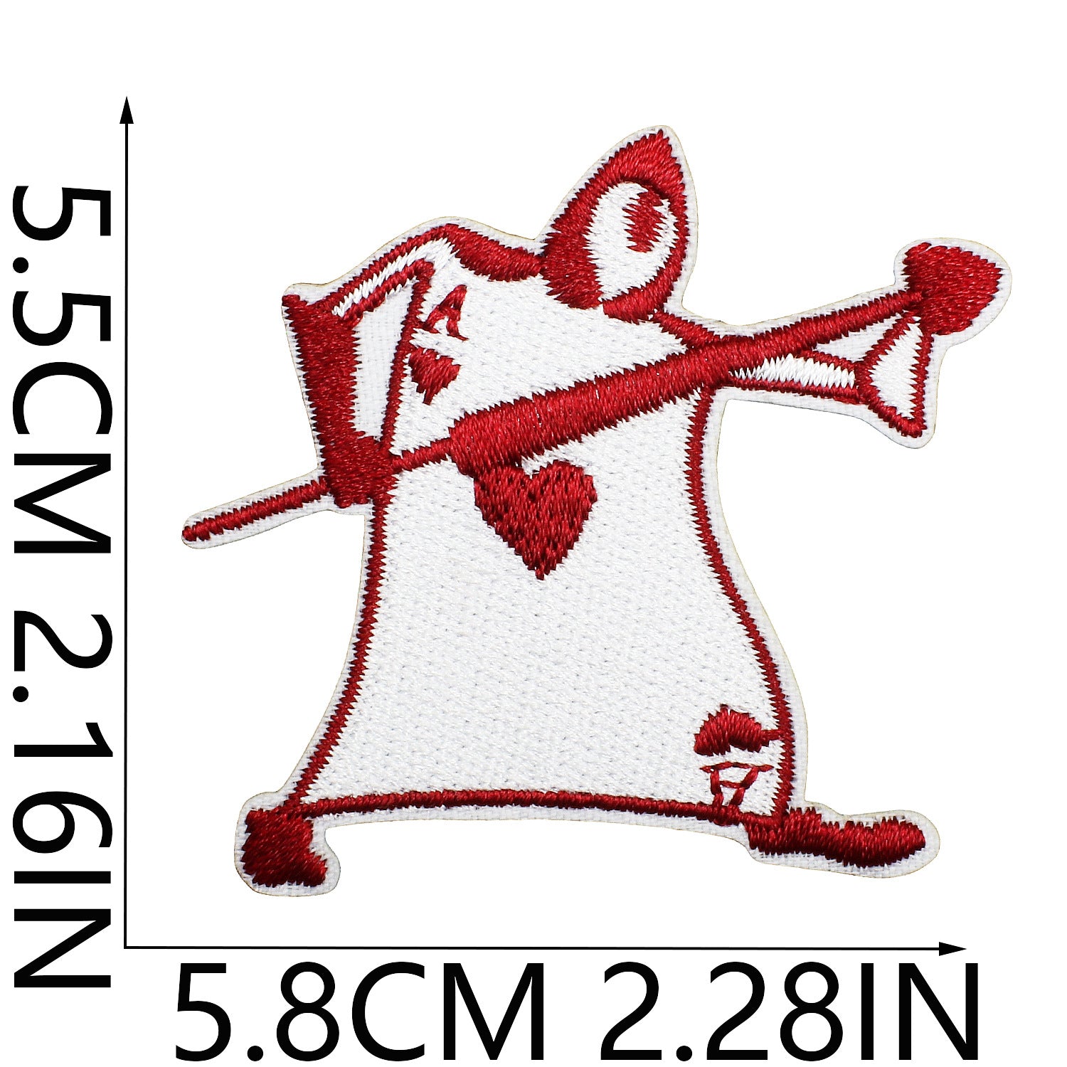 Wholesale Pink casual tea party embroidery DIY Patches