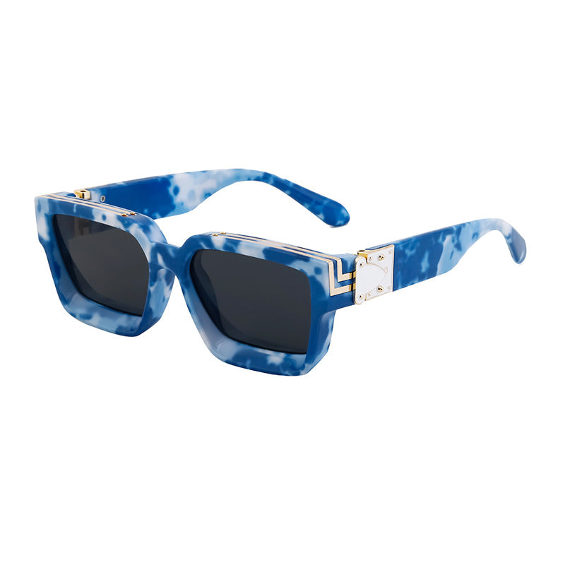 Wholesale Trendy square frame sunglasses for men and women