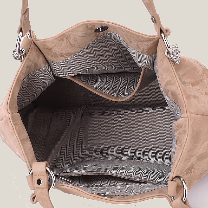 Wholesale 2023 Autumn and Winter PU Shoulder Large Capacity Bag