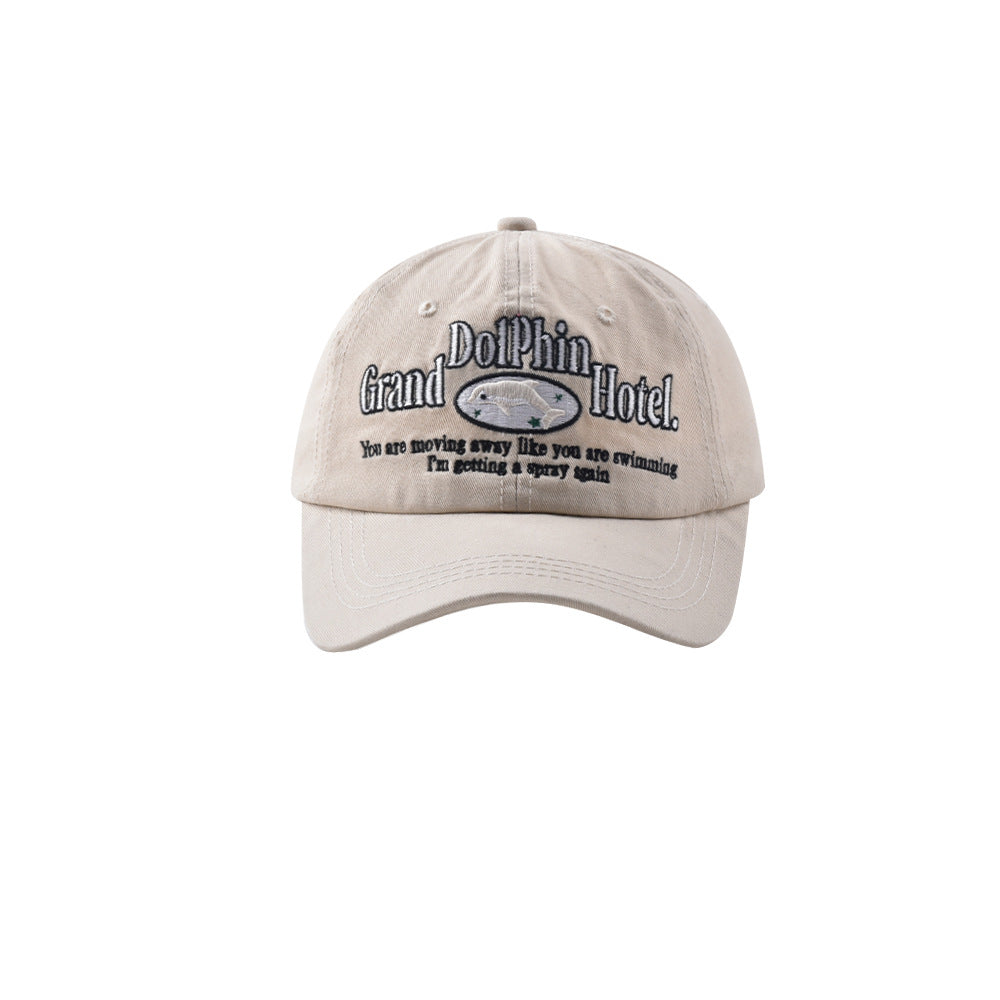 Wholesale Dolphin Letter Embroidery Baseball Cap