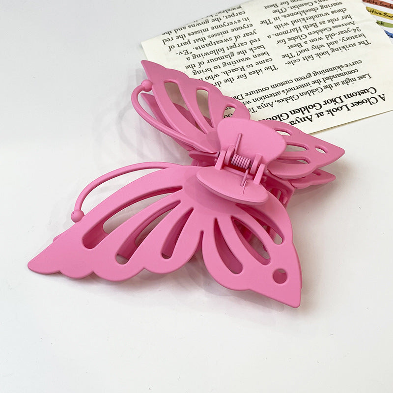 Wholesale Frosted Acrylic Butterfly Clip