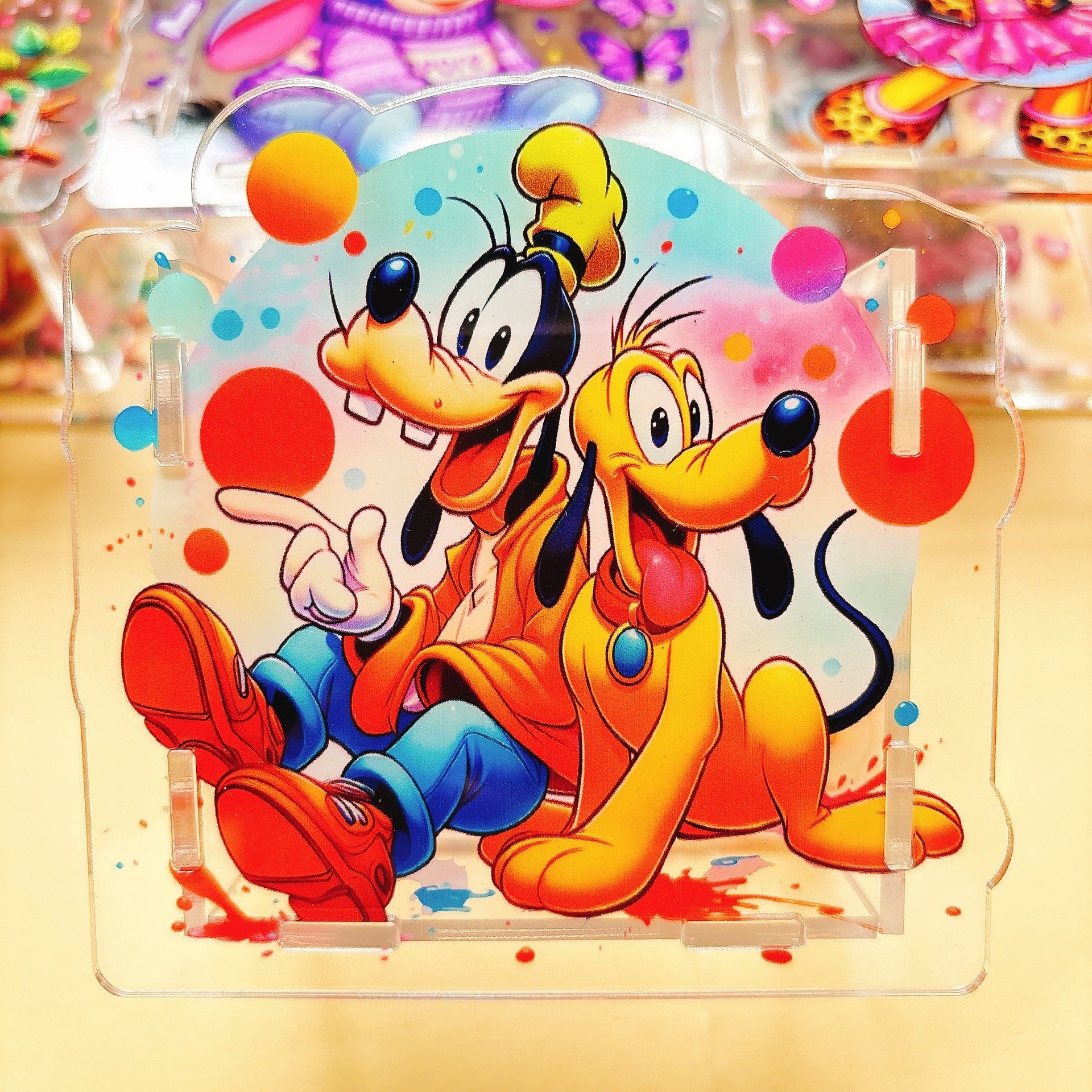 Wholesale  Acrylic Pen Holder Popular Pen Box Creative Gift Stationery Student 10cm