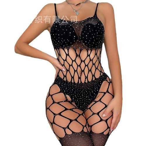 Wholesale Nylon Hot Diamond Jumpsuits