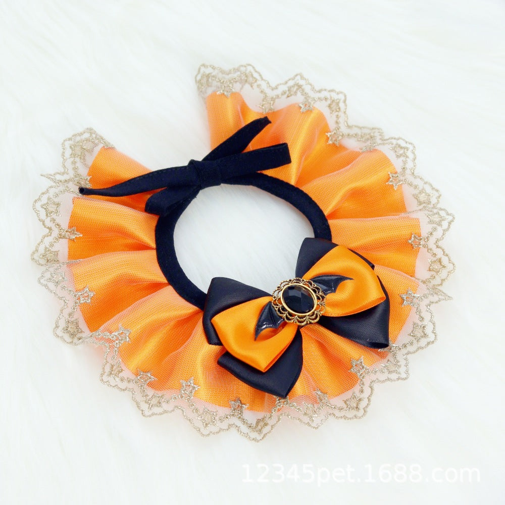 Wholesale  Pet Collar Pet Bib Bib Party Jewelry Hat Dog Cat Festival