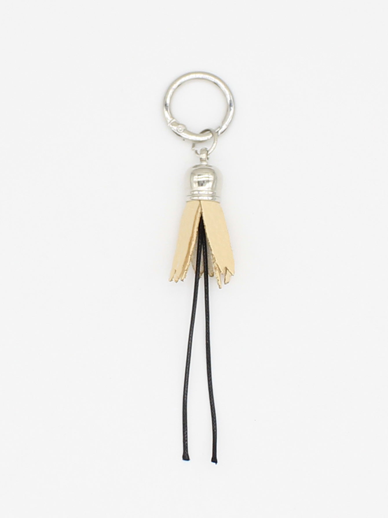 Wholesale Simple pu flower tassel shoe hanging jewelry pendant keychain mobile phone pendant