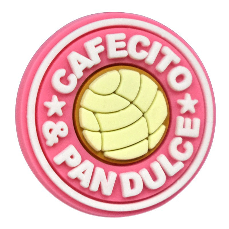 Wholesale  Random 100pcs/pack  Cute Cartoon Soft Rubber Double-Sided Beads