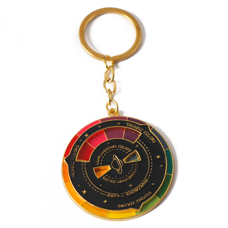 Wholesale My Color Selection Rotating Keychain