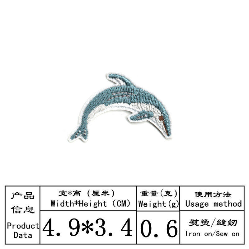 Wholesale Cartoon Animal Embroidery DIY Patches