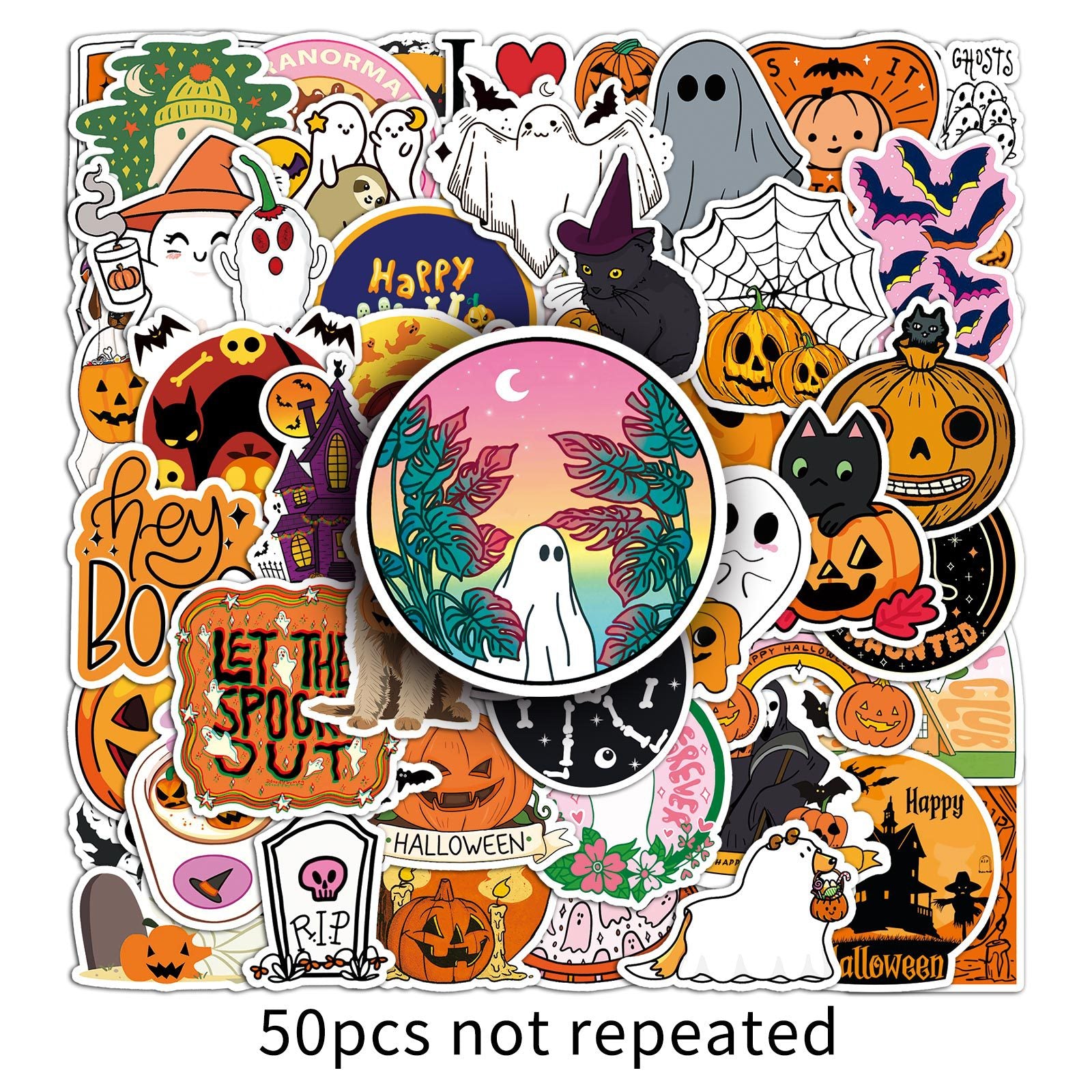Wholesale 50PCA/ PACK   Graffiti Personality Cartoon Holiday  DIY Sticker