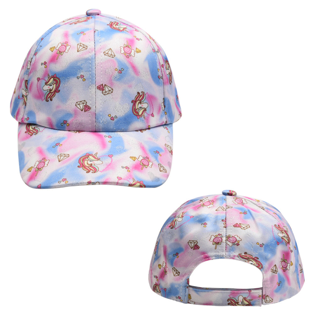 Wholesale Polyester Kids Unicorn Kids Baseball Cap