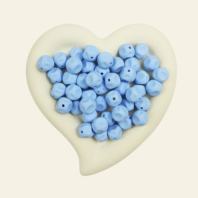 Wholesale 15mm Irregular Silicone Bead DIY Bead Pen Accessories