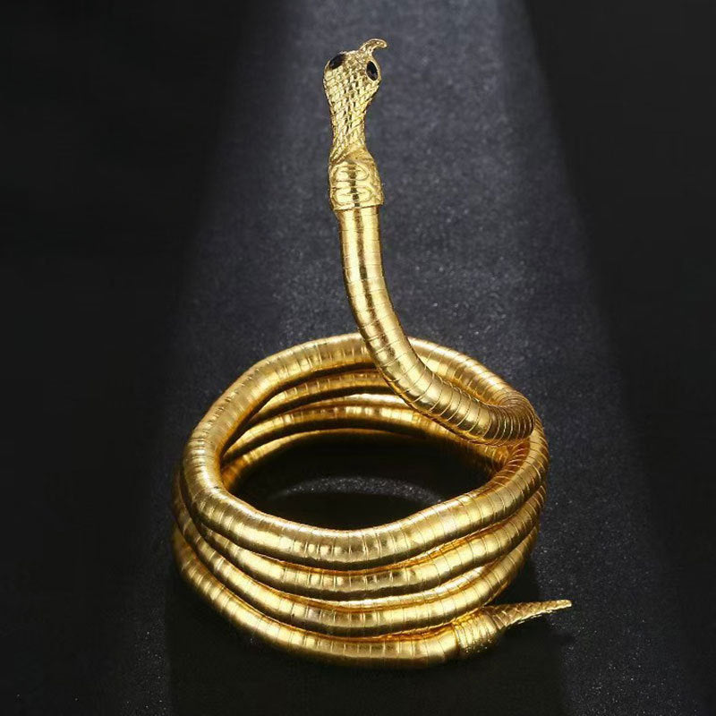 Wholesale Wrapped snake-shaped open necklace & Bracelet
