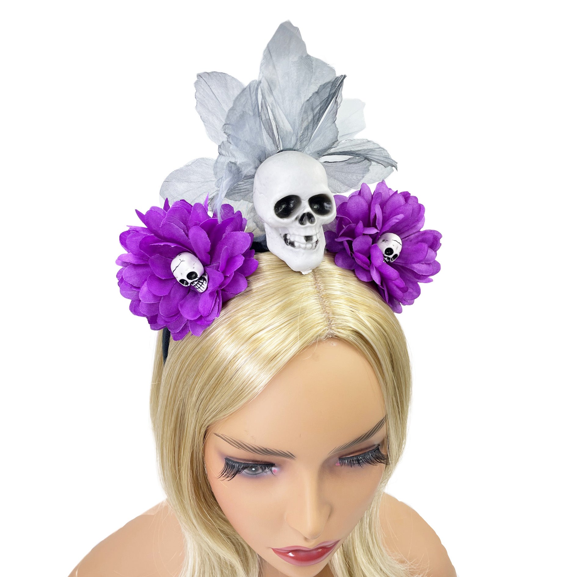 Wholesale Halloween Skull Cloth Headband