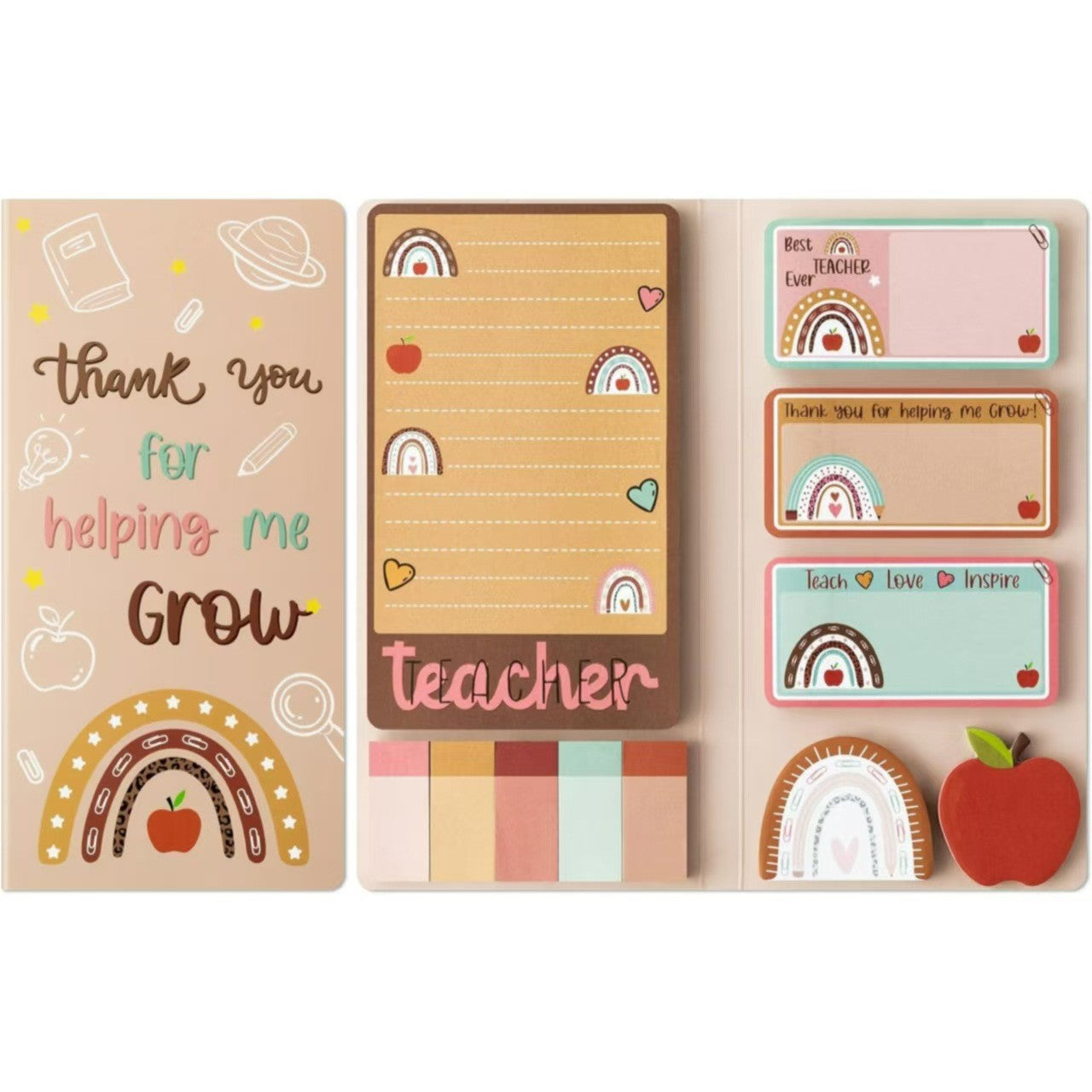 Wholesale Teacher' s Day Theme Cartoon Sticky Notes Combination School Theme