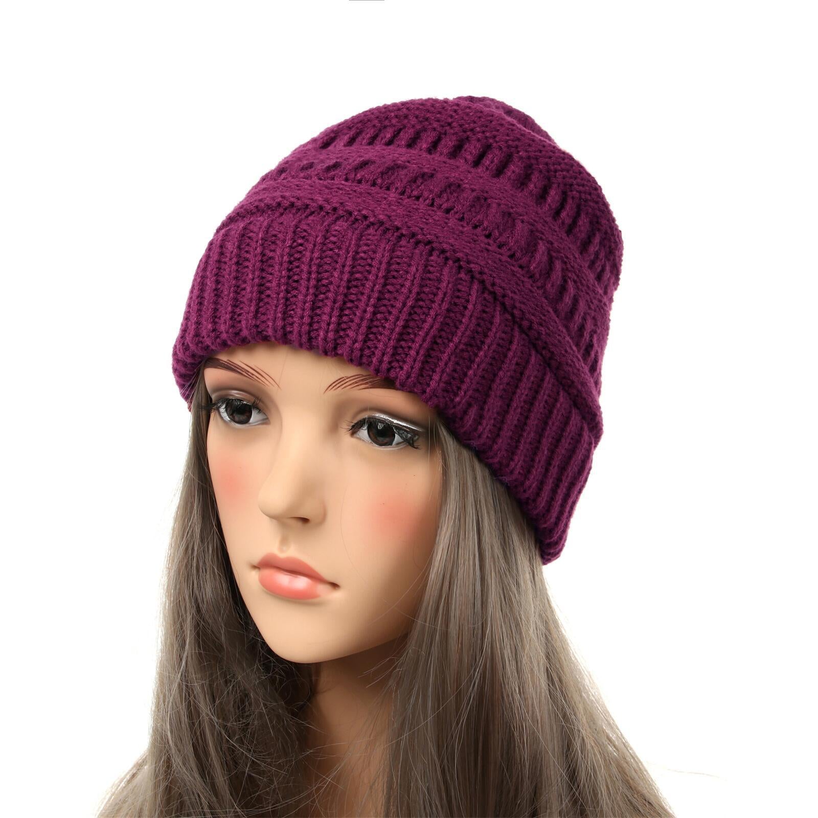 Wholesale Autumn and Winter Warm Wool Knitted Hat
