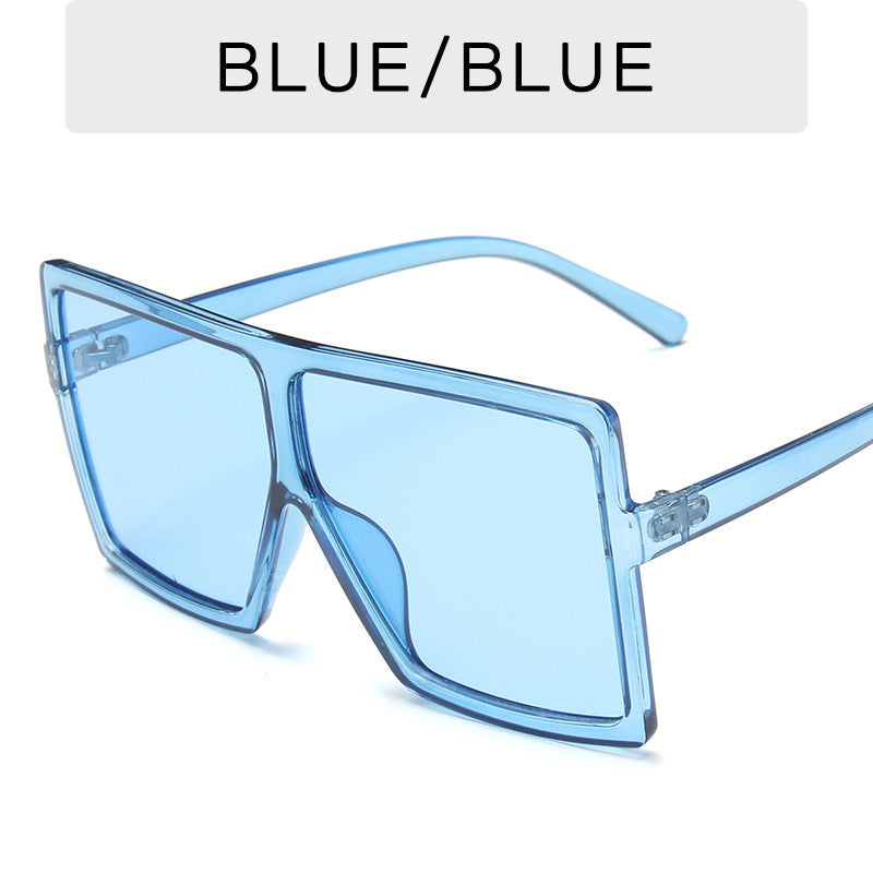 Wholesale PC Large Frame Square Sunglasses