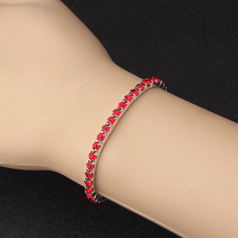 Wholesale Full Diamond Elastic Cord Claw Chain Bracelet