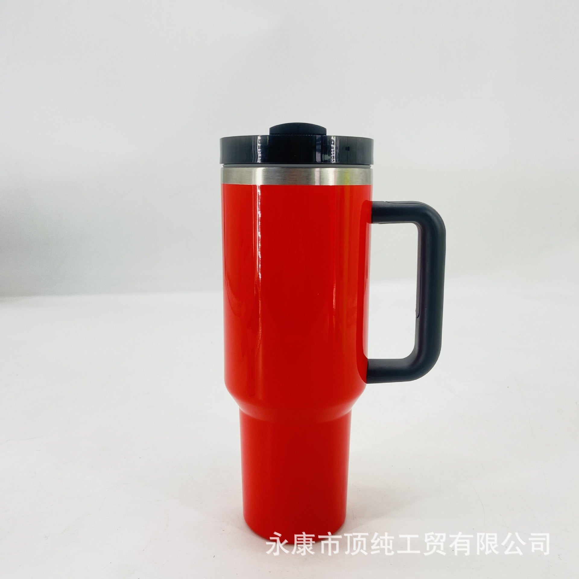 Wholesale Tumbler 40oz Vacuum Ice Cup Straw Cup Stainless Steel Large Capacity Simple Portable Thermos Cup
