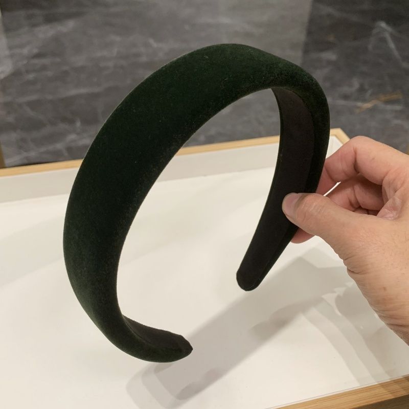 Wholesale pink fabric high skull plaid headband