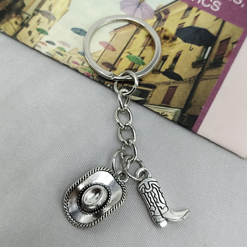 Wholesale Western cowboy themed pendant earrings