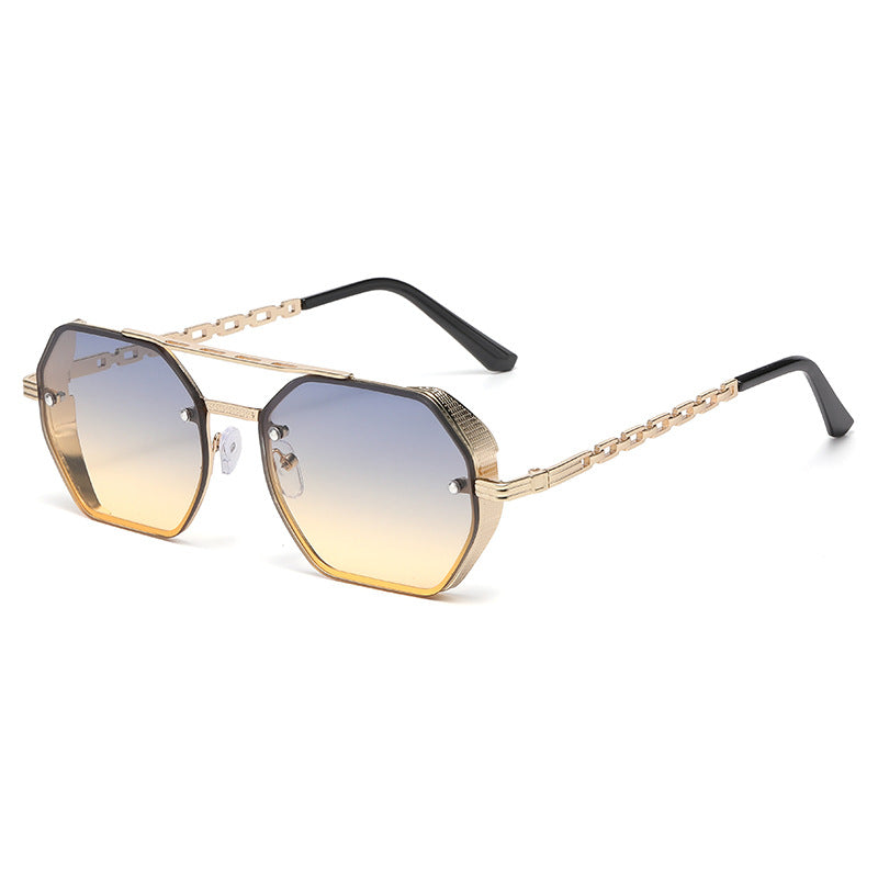 Wholesale Polygonal UV resistant outdoor sunshade sunglasses