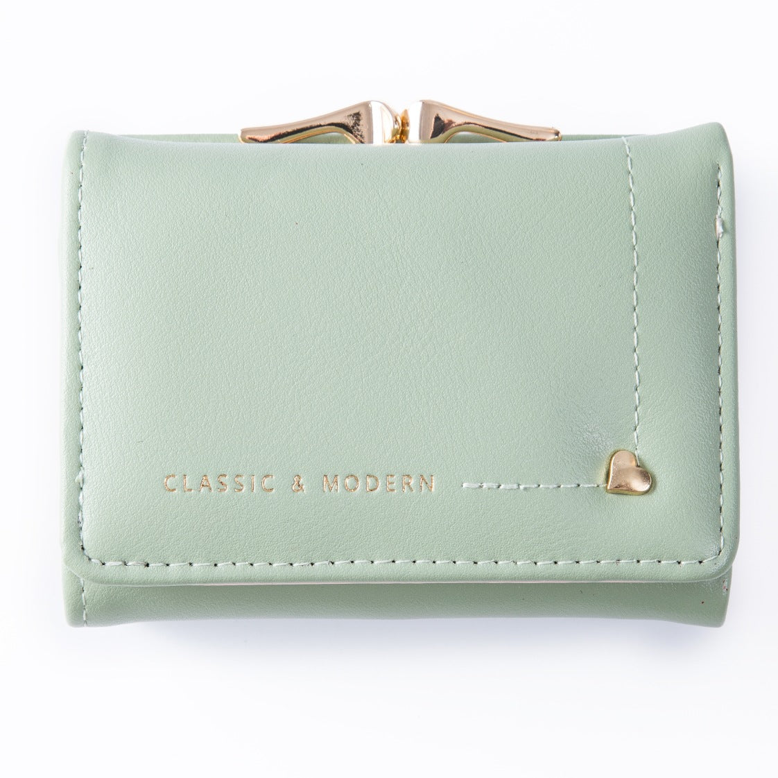 Wholesale Colorful large capacity short women' s wallet