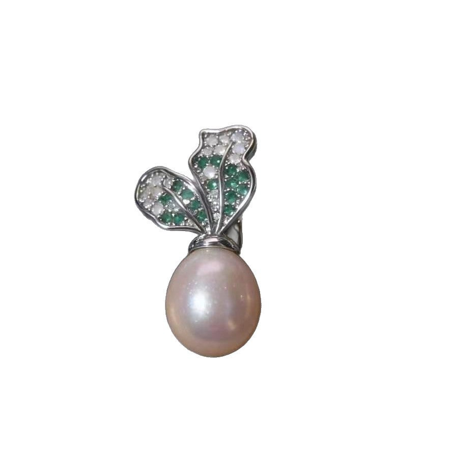 Wholesale luxury carrot universal buckle pendant pearl necklace