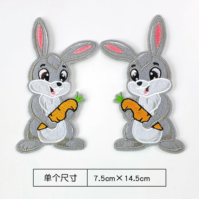 Wholesale Cartoon Dog Cute Animal Embroidery DIY Patches