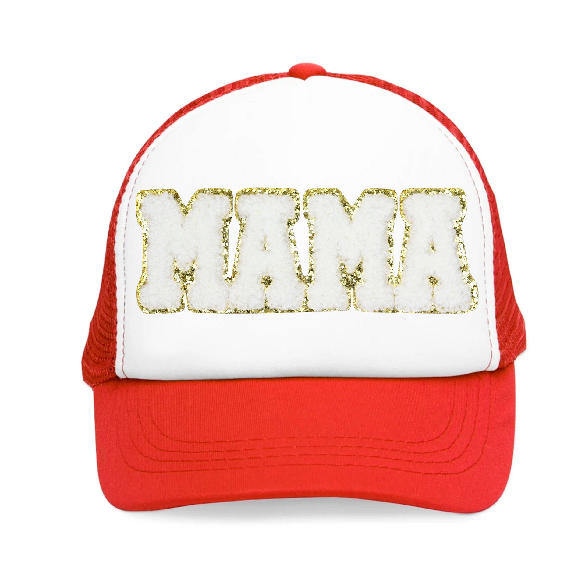 Wholesale English alphabet cloth patch with gold embroidery