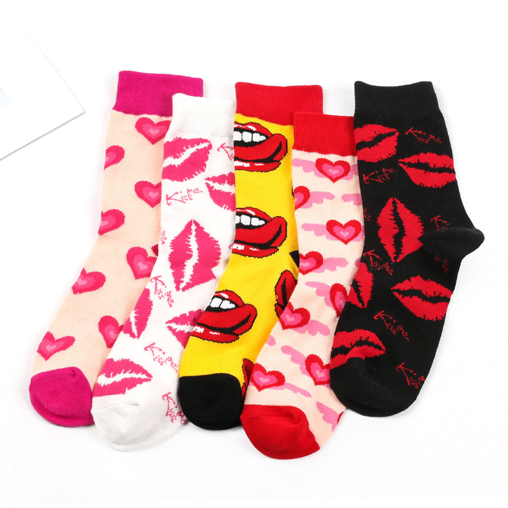 Wholesale Valentine's Day Love Heart Socks