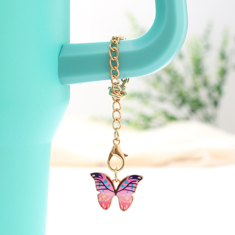 Wholesale Colorful Butterfly Cup Accessories