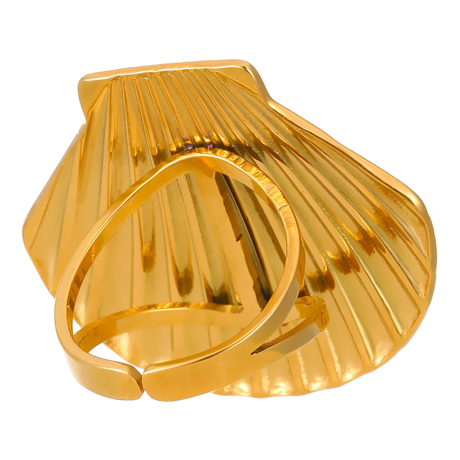 Wholesale Vintage glossy texture ring