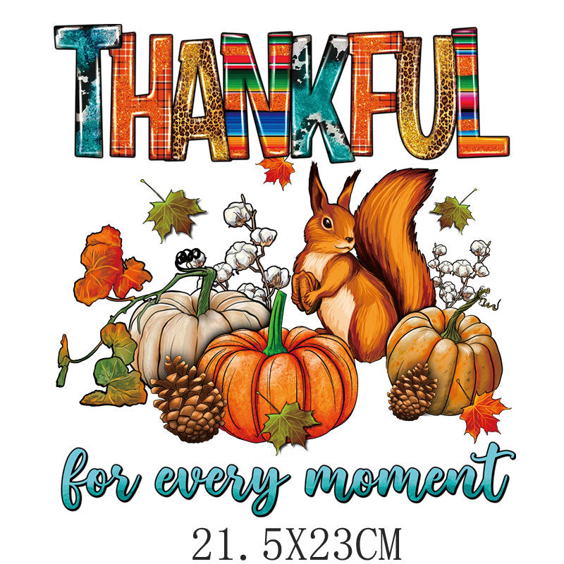 Wholesale Colorful Thanksgiving Heat Transfers   UV DTF Ready to Press Transfers Wraps