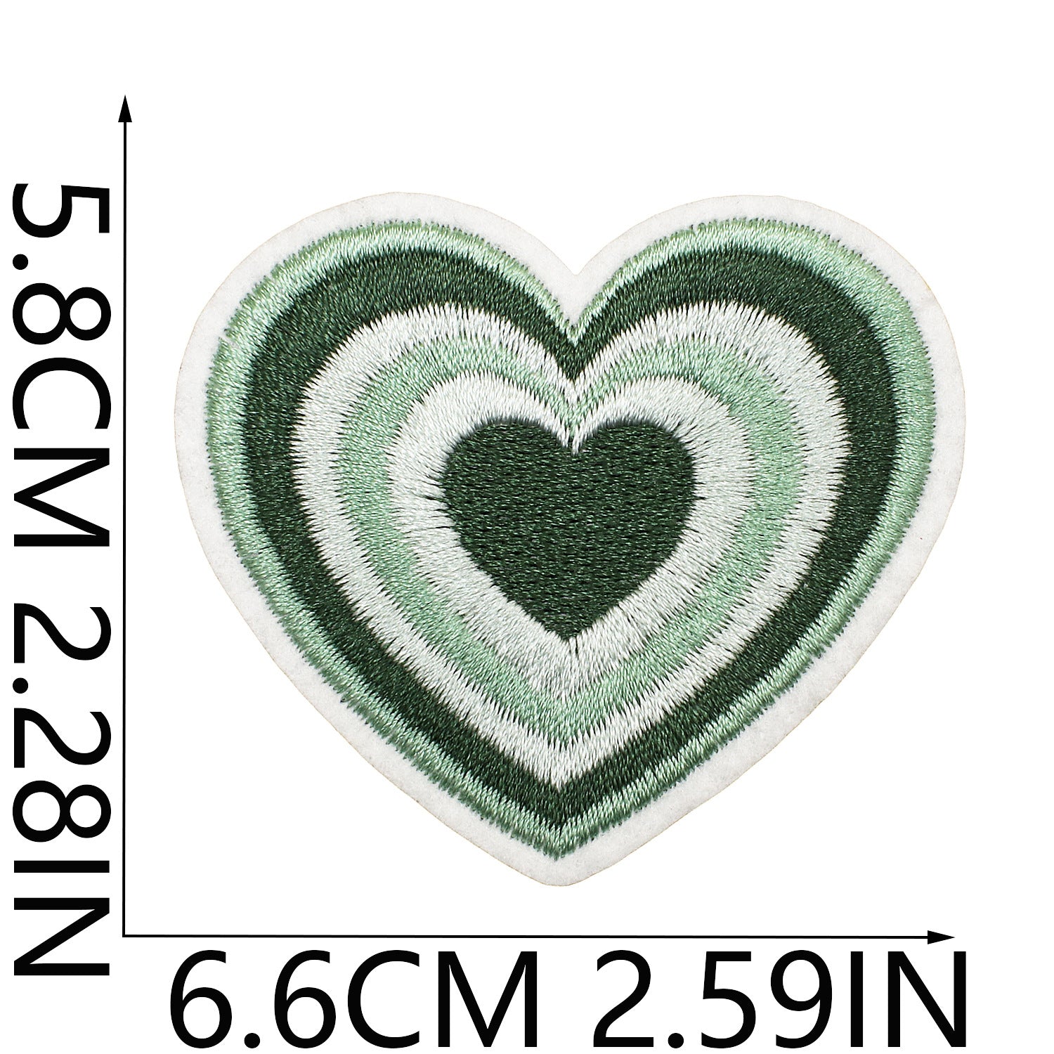 Wholesale Green Flower Butterfly Envelope Embroidery DIY Patches