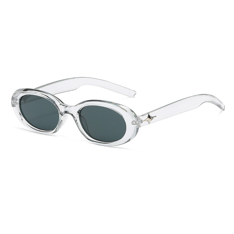 Wholesale of New Oval Rivet PC Sunglasses