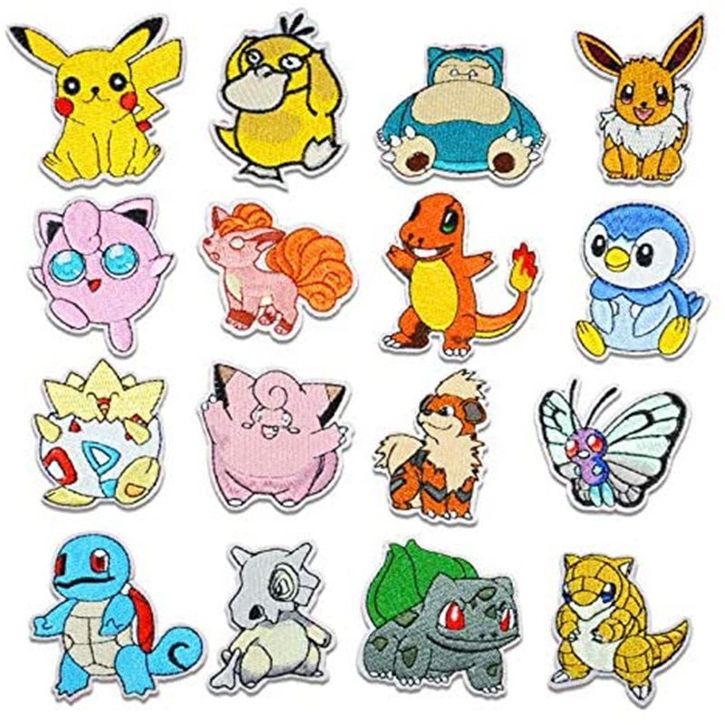 Wholesale Felt Twill Sequin Dinosaur Cartoon Patch Set For Clothing Decoration And DIY Craft Supply