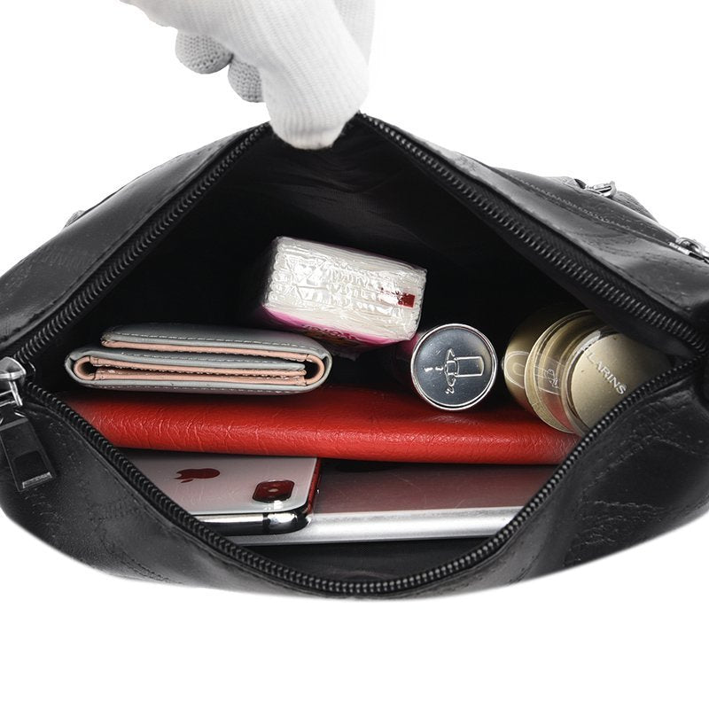 Wholesale Retro Bags, Large Capacity Single Shoulder Crossbody Bags, Soft Leather Bags