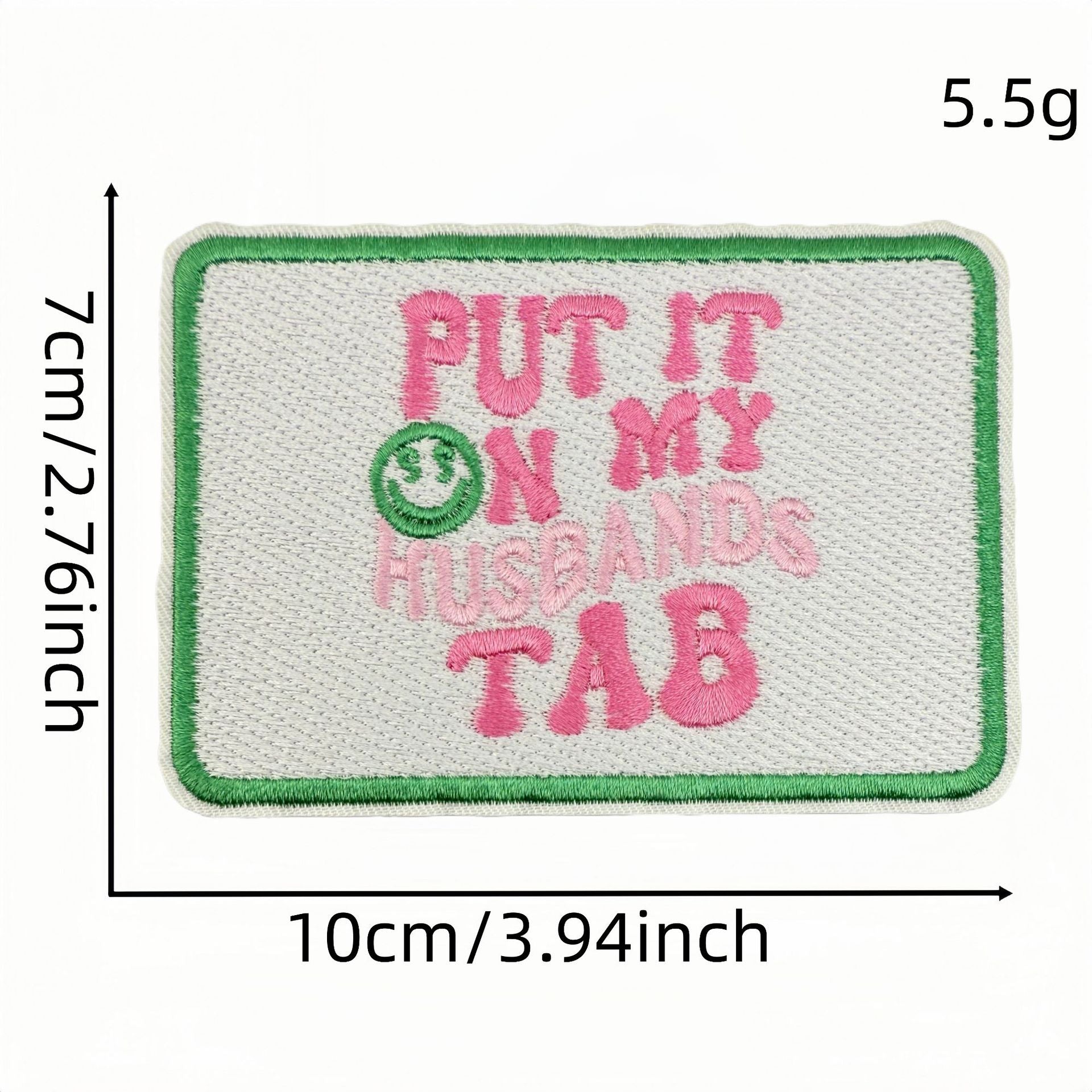 Wholesale Cartoon English Embroidery Cloth Patch