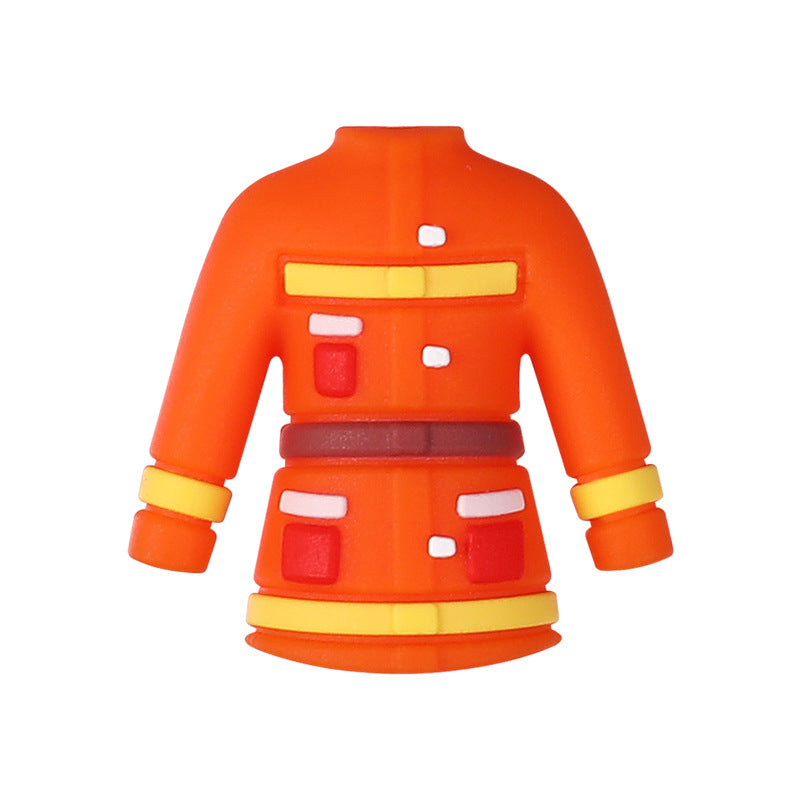 Wholesale 20pcs/ pack 3D silicone beads DIY doll food grade beads