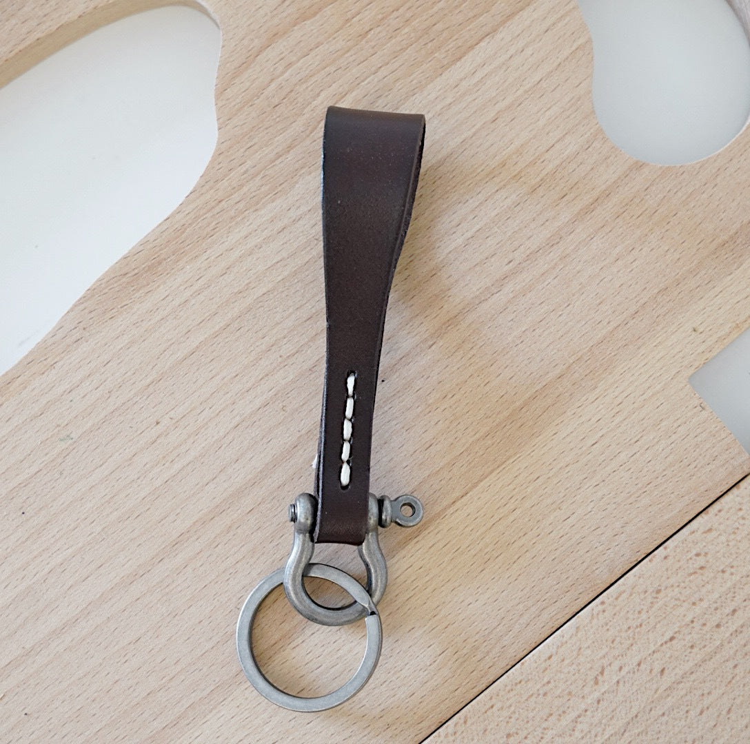 Wholesale Minimalist Cowhide Keychains