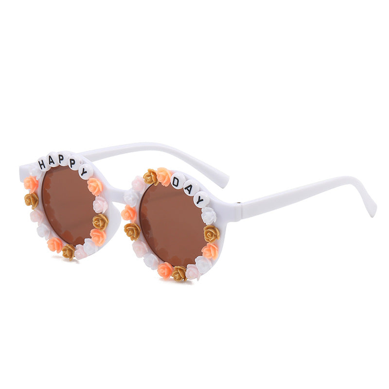 Wholesale Flower Kids Sunglasses