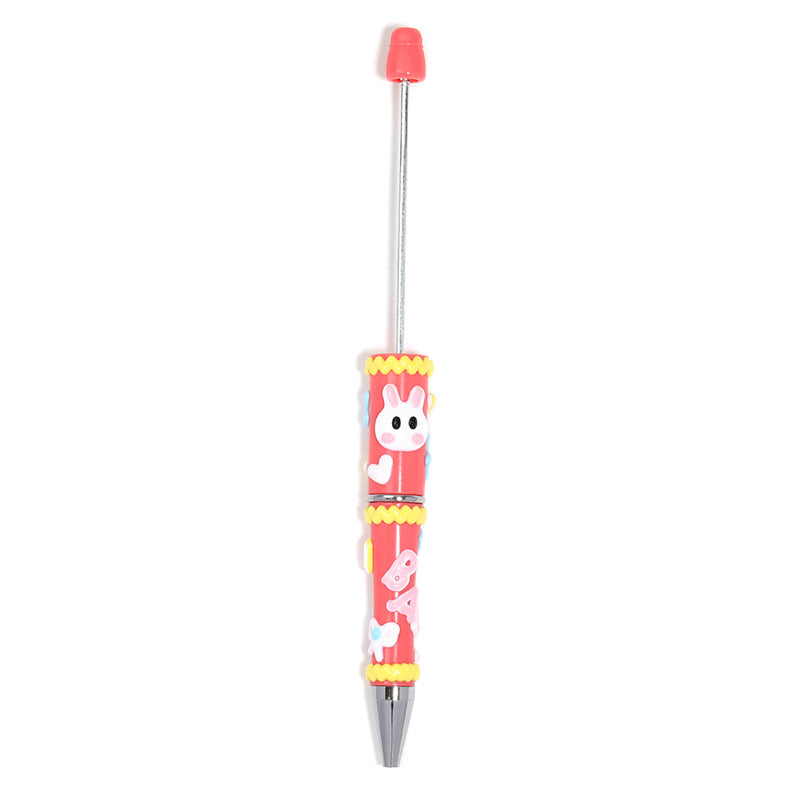 Wholesale 5pcs Colorful Cartoon Hand-painted  beadable pens