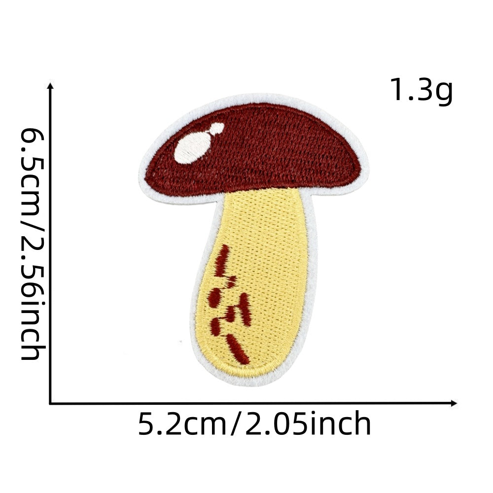 Wholesale Cartoon Autumn Harvest Embroidered Patches Pumpkin Maple Leaf Honey Pot Party Applique Decorative Craft Supply For Clothing Resale