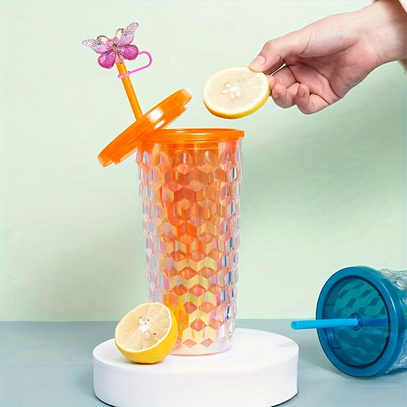 Wholesale gradient butterfly straw hat