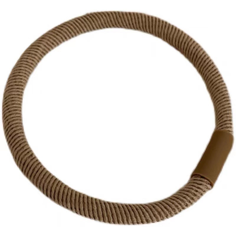 Wholesale Earth Tones High Elastic Headband Leather Hoop