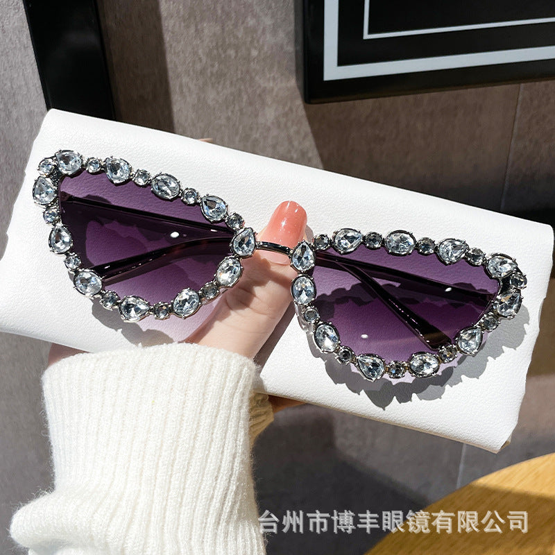 Wholesale Full Diamond Fashion Sunglasses