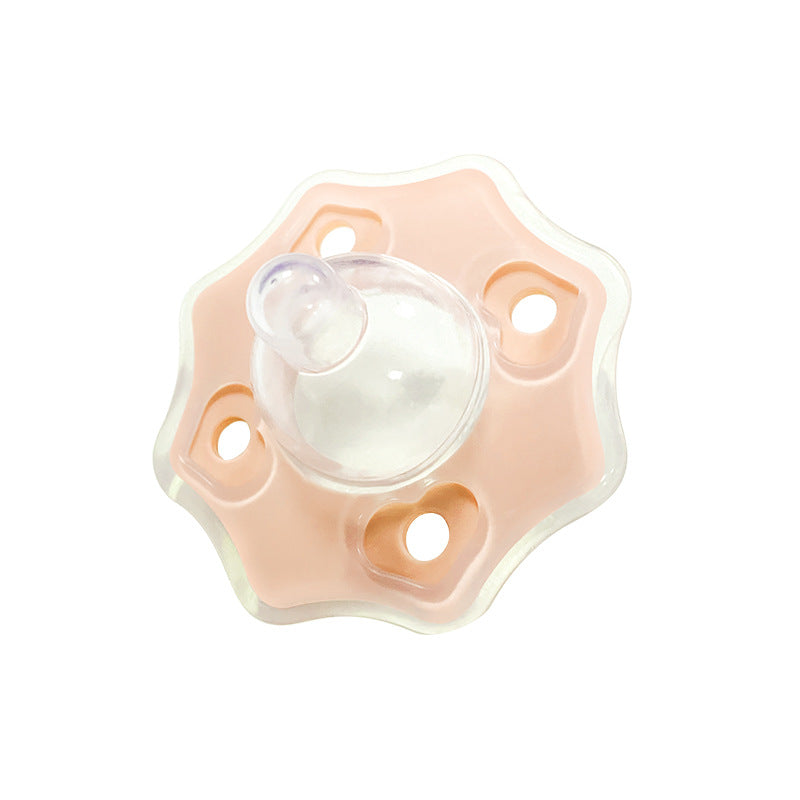 Wholesale Silicone Two-color Teether Pacifier