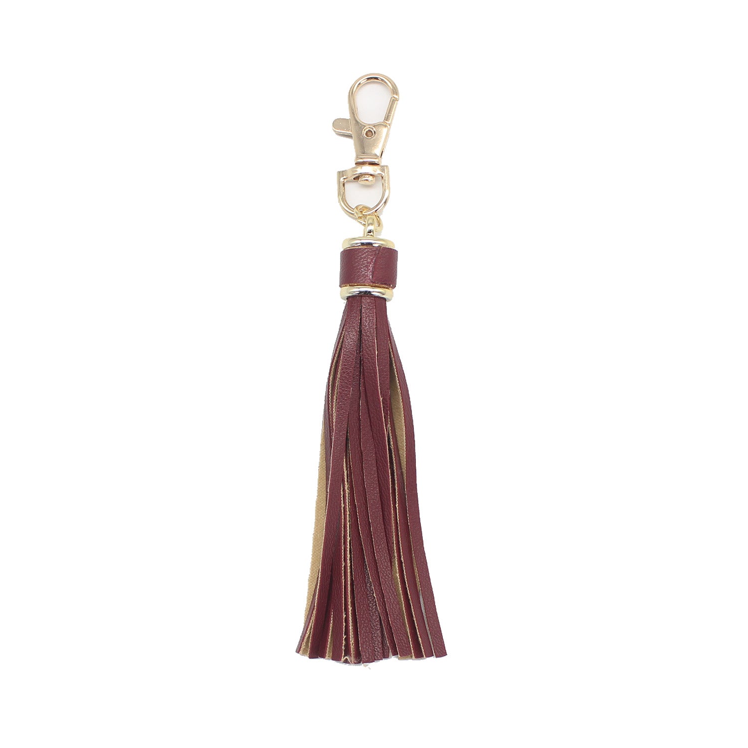 Wholesale Tassel Leather Braided Keychain