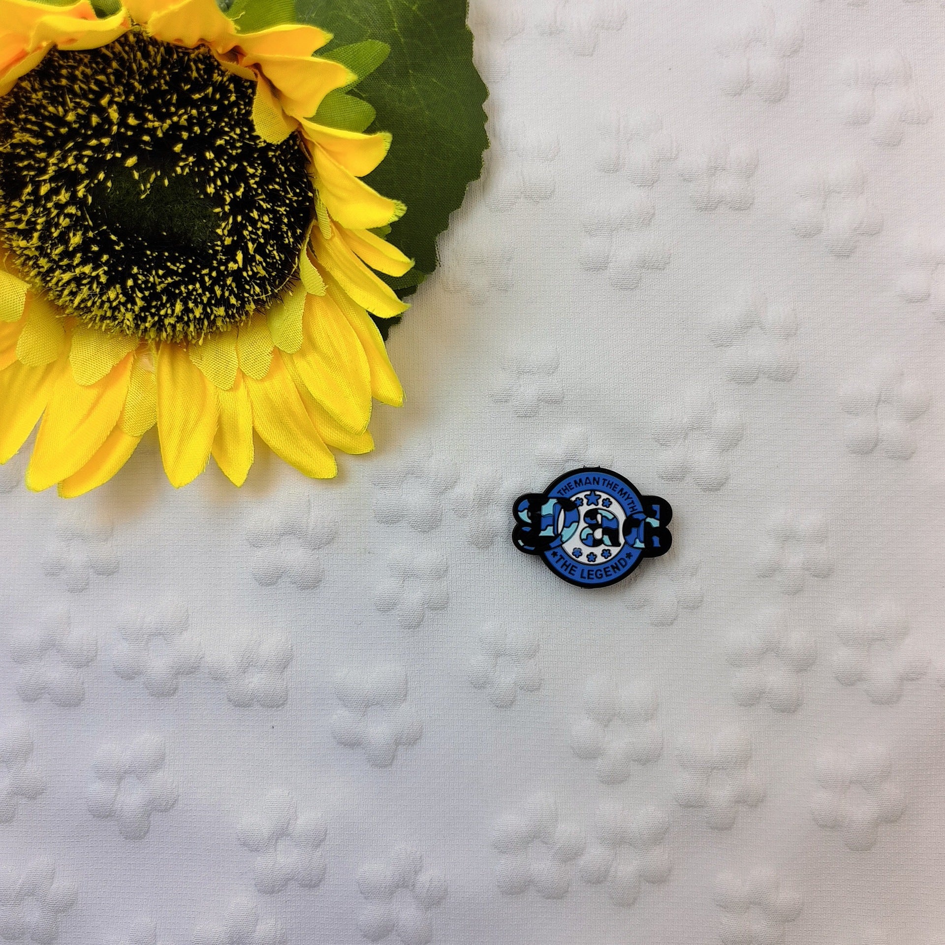 Wholesale New Cartoon Creative Father's Day Series Silicone Beads  10pcs/pack